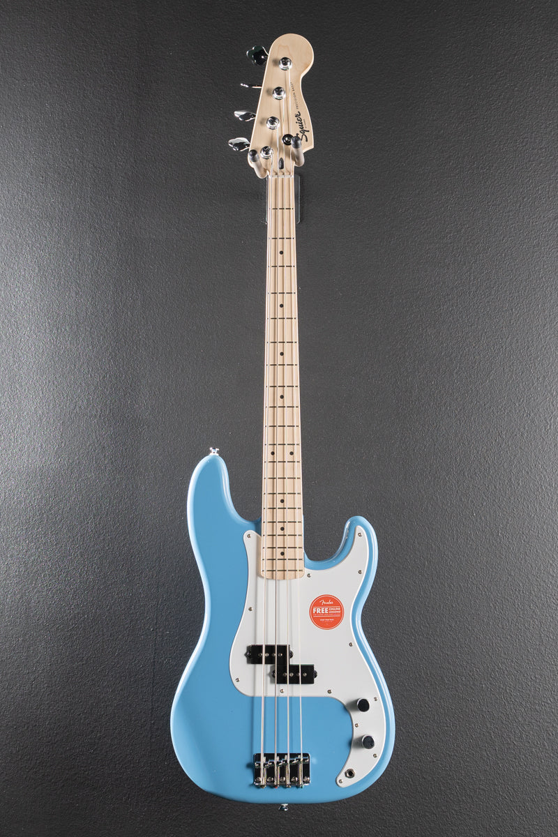 Sonic Precision Bass - California Blue w/Maple