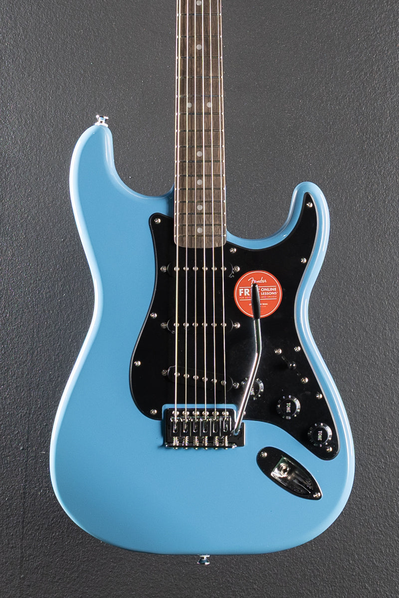 Sonic Stratocaster - California Blue w/Indian Laurel