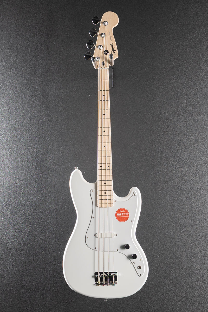 Sonic Bronco Bass - Arctic White w/Maple