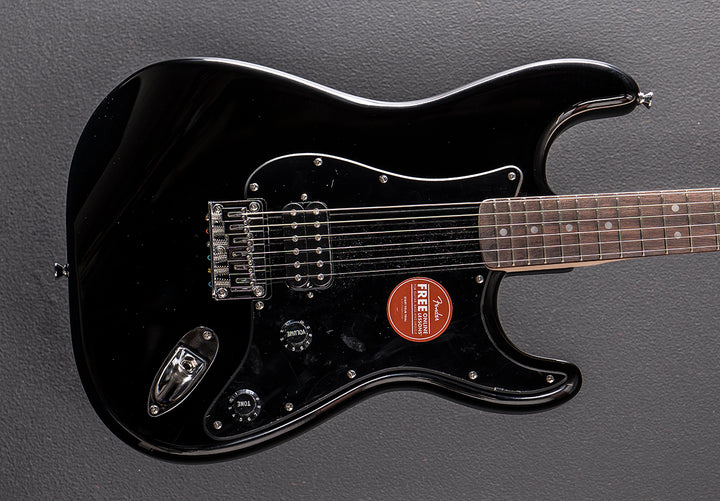Sonic Stratocaster HT H - Black w/Indian Laurel