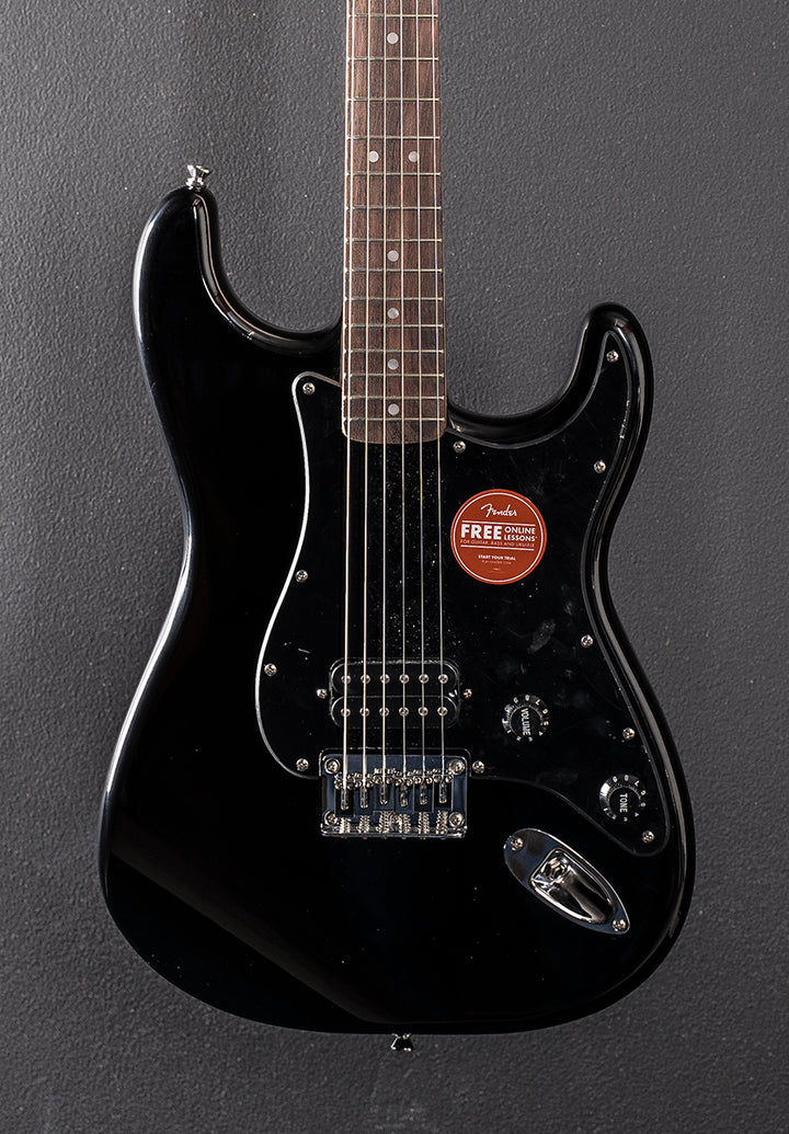 Sonic Stratocaster HT H - Black w/Indian Laurel