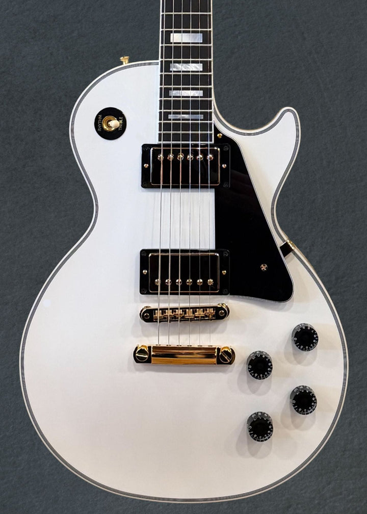 Les Paul Custom w/Ebony Fingerboard Gloss - Alpine White