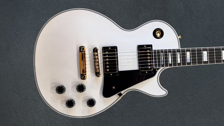Les Paul Custom w/Ebony Fingerboard Gloss - Alpine White