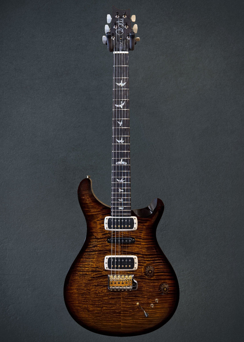 Modern Eagle V 10 Top - Black Gold Wraparound Burst
