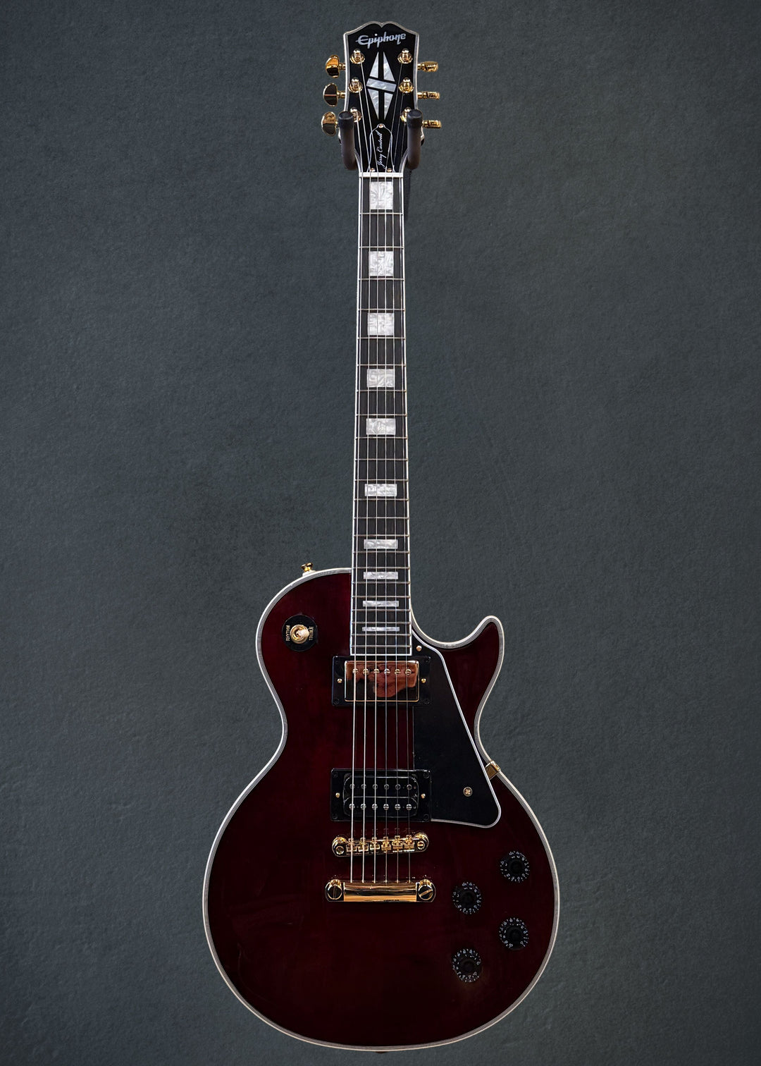Jerry Cantrell "Wino" Les Paul Custom - Dark Wine Red