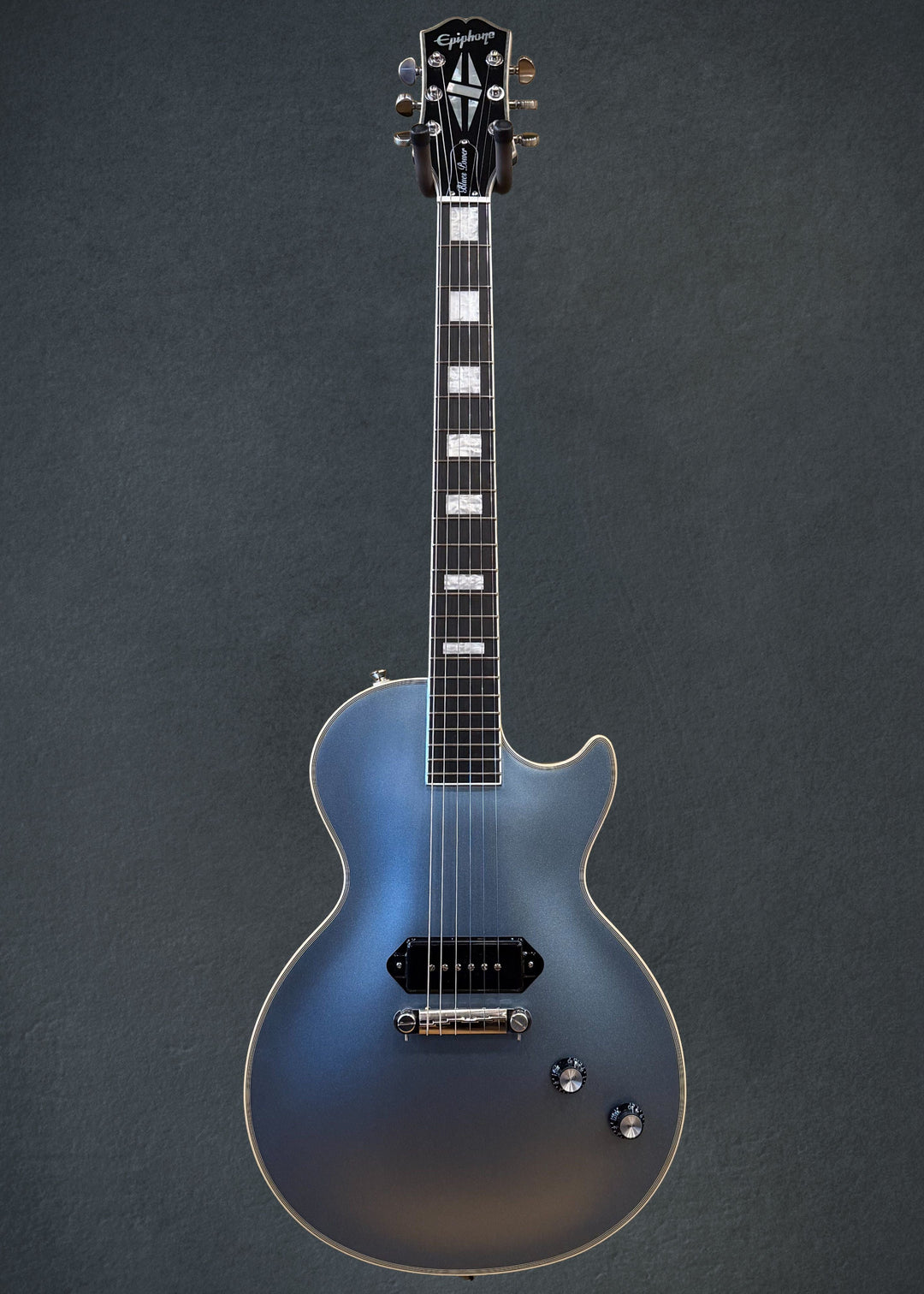 Jared James Nichols "Blues Power" Les Paul Custom - Aged Pelham Blue