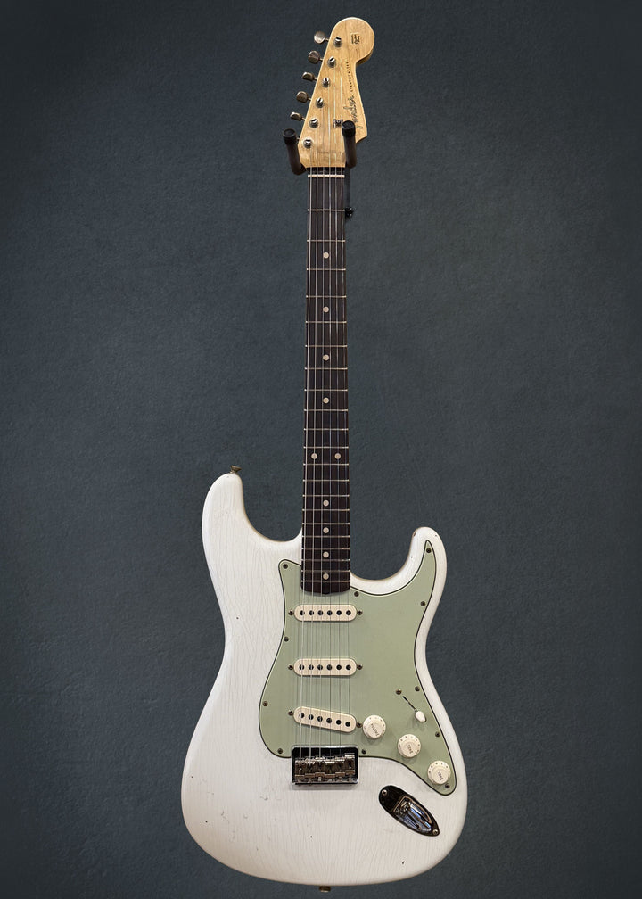 1960 Journeyman Relic Hardtail Stratocaster - Aged Olympic White