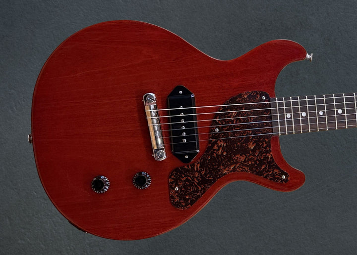Les Paul Junior Double Cutaway - Vintage Cherry w/Tortoise Pickguard