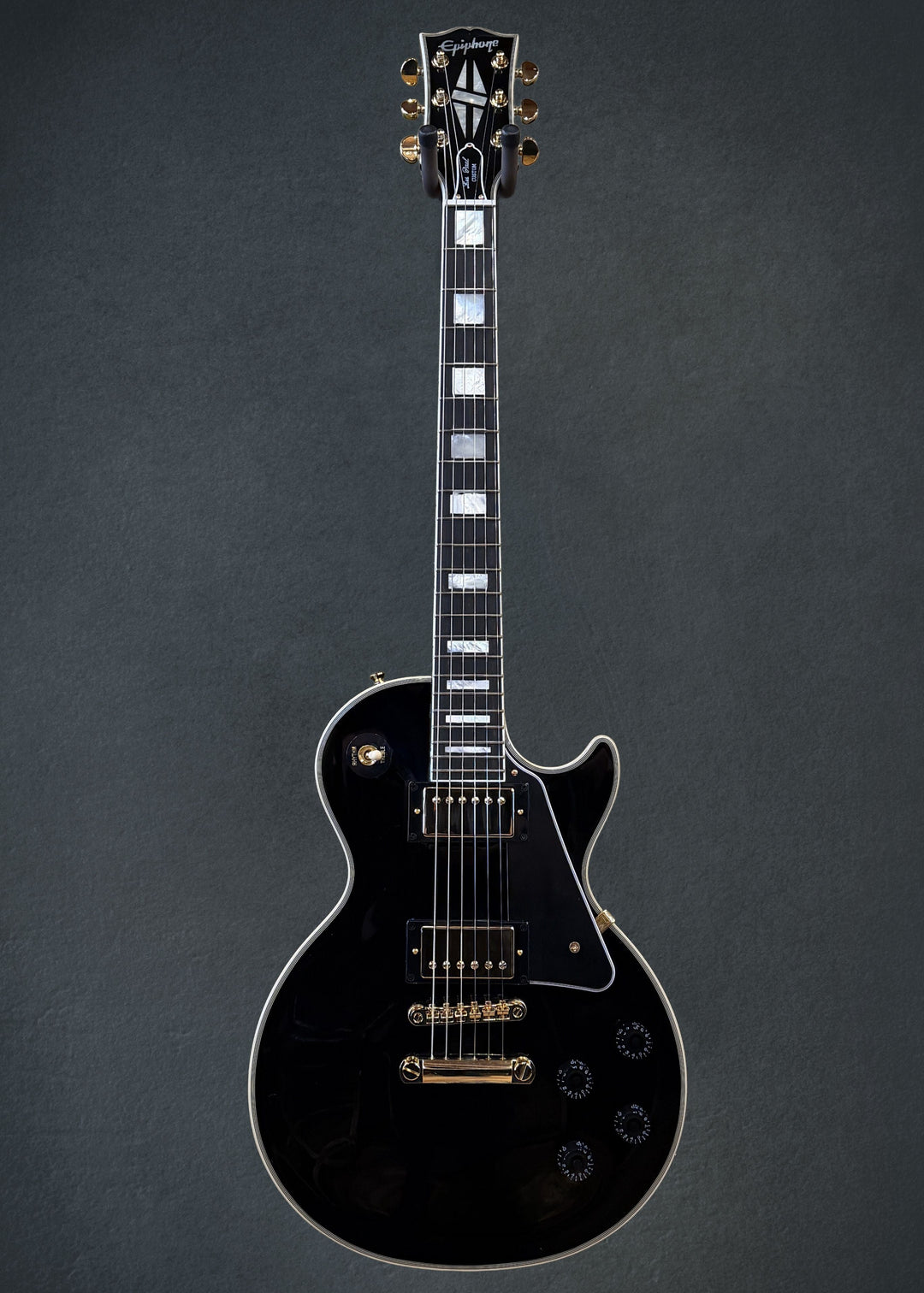 "Inspired by Gibson Custom" Les Paul Custom - Ebony