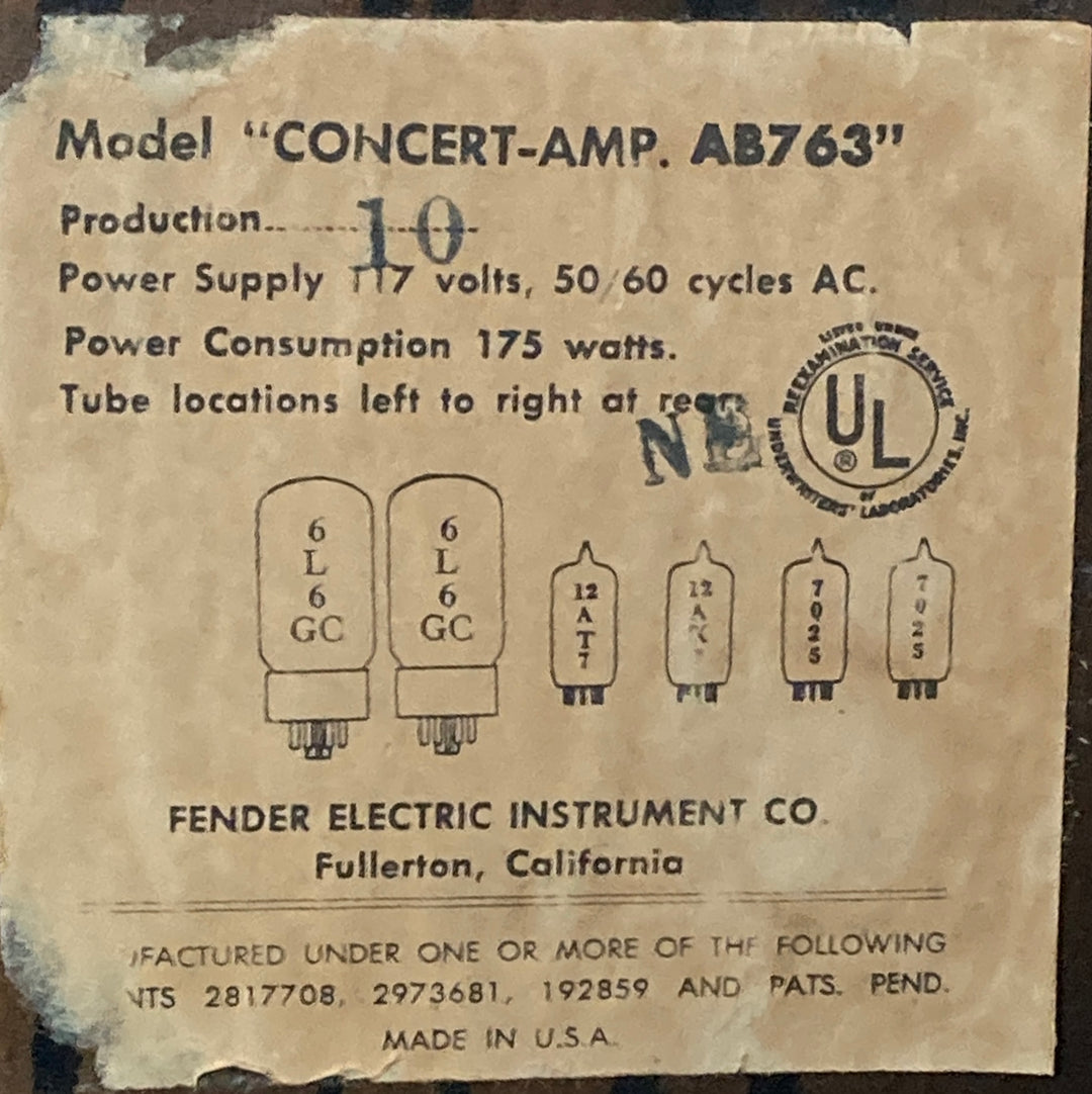 Used Concert-Amp, &