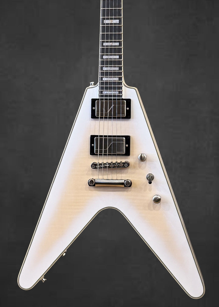 Flying V Prophecy - Aged White Tiger Burst