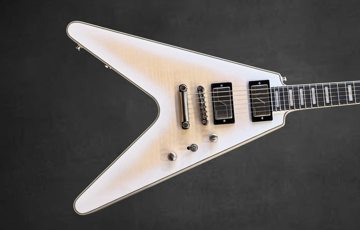 Flying V Prophecy - Aged White Tiger Burst