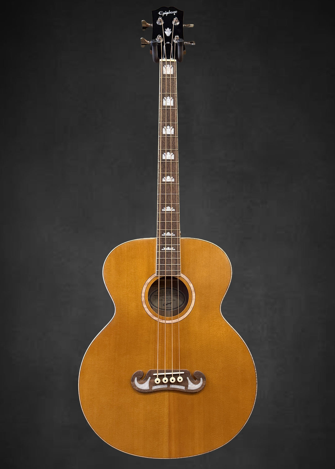 El Capitan J-200 Studio Bass - Aged Vintage Natural