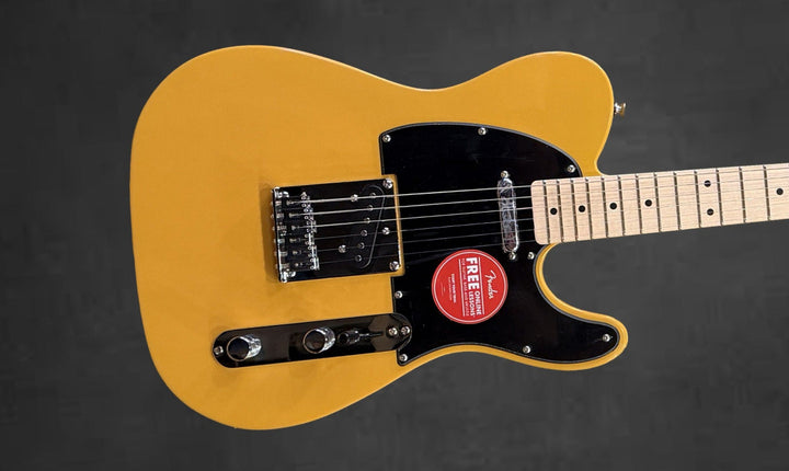 Sonic Telecaster - Butterscotch Blonde w/Maple