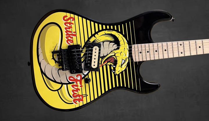 Baretta, Custom Strike First Graphics with EVH D-Tuna