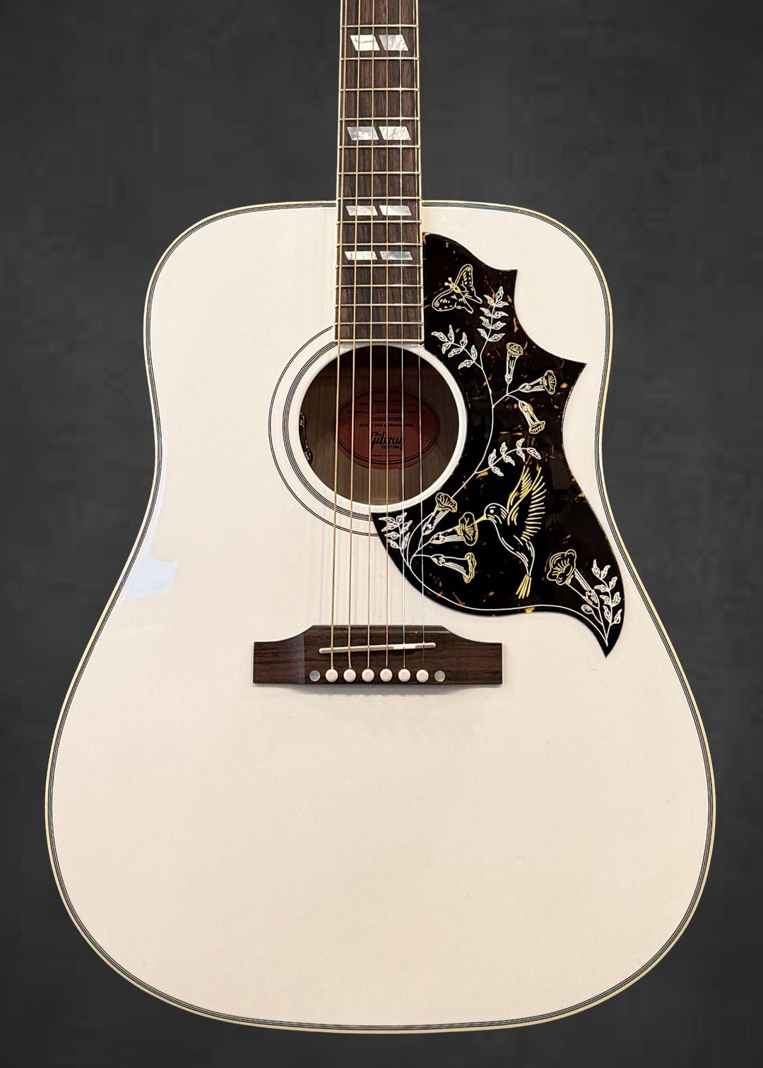 Custom Shop Greatest Hits Volume II Hummingbird Maple - Alpine White