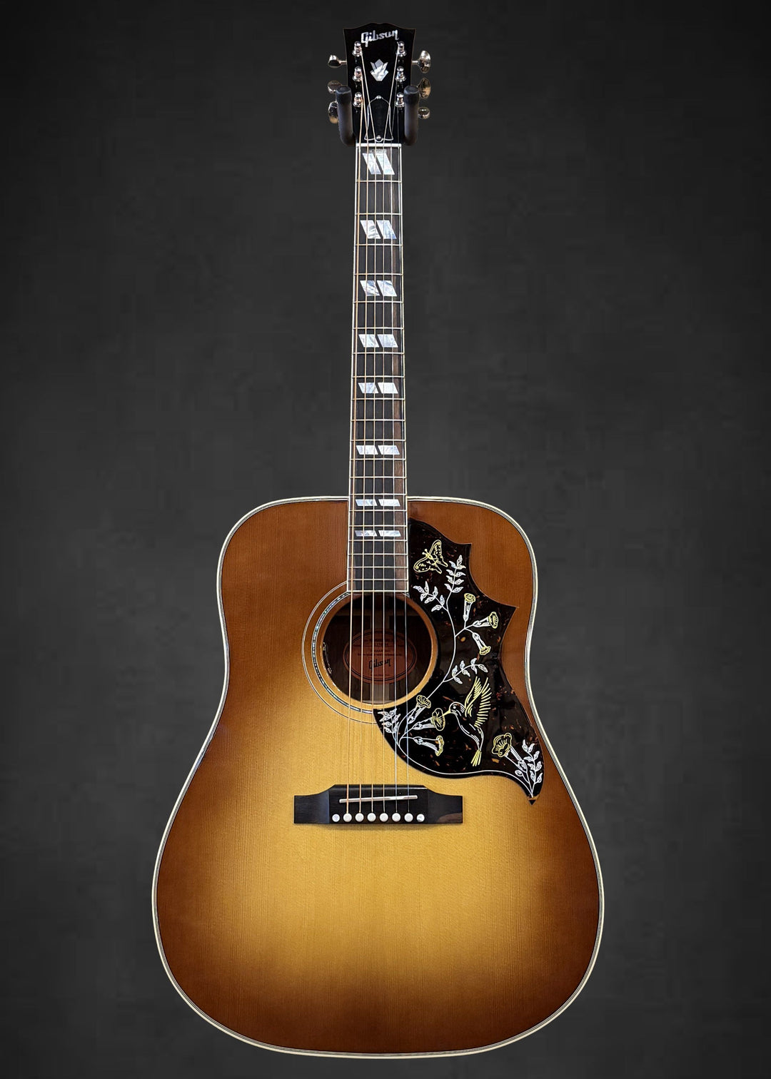Custom Shop Greatest Hits Volume II Hummingbird Koa/Carpathian Spruce - Honeyburst