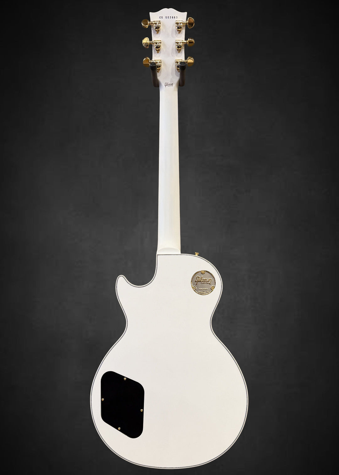 Les Paul Custom w/Ebony Fingerboard Gloss - Alpine White