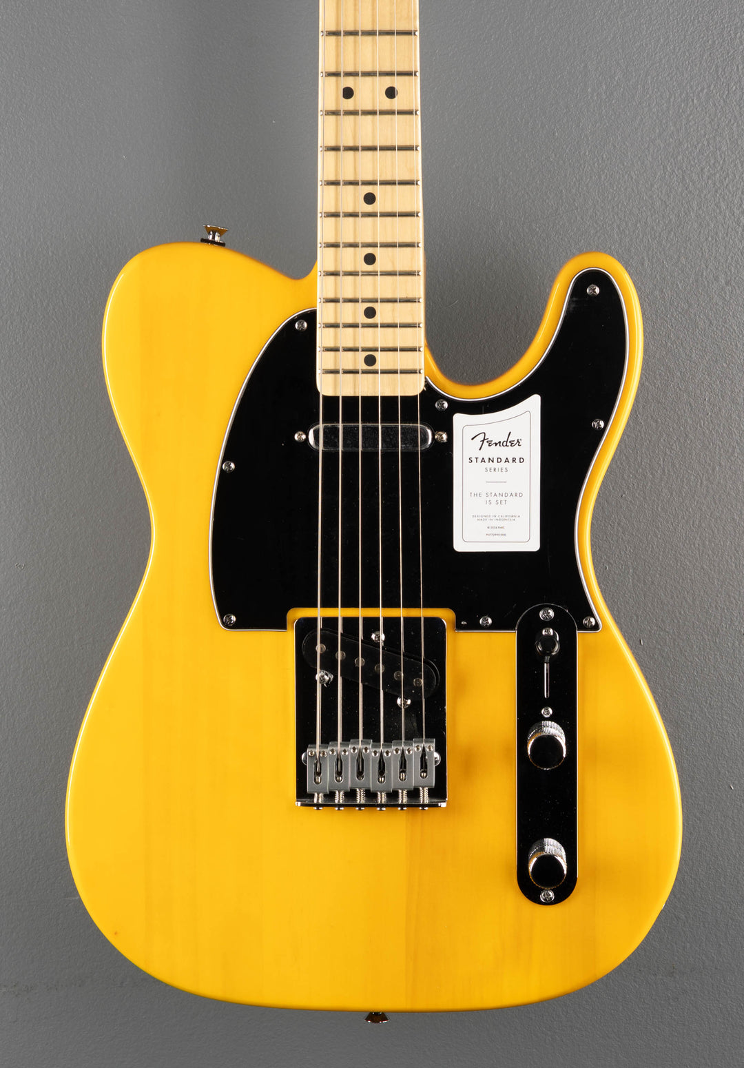 Standard Telecaster - Butterscotch Blonde w/Maple