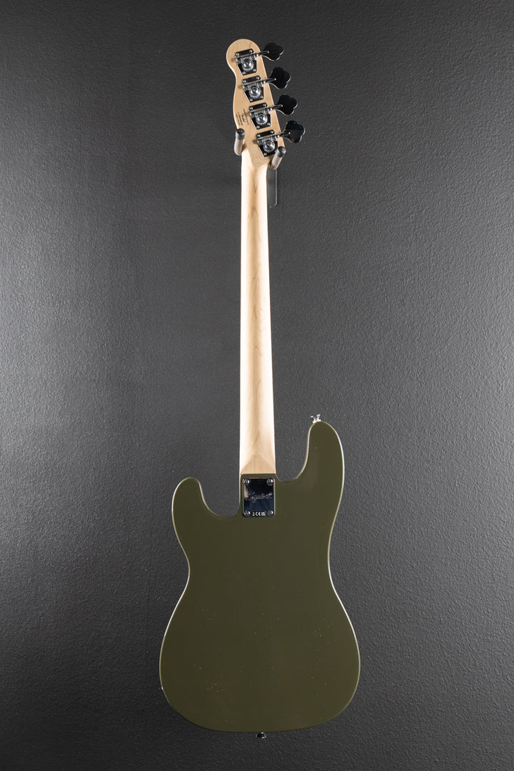 Paranormal Precision Bass Thinline SJ - Olive w/Indian Laurel