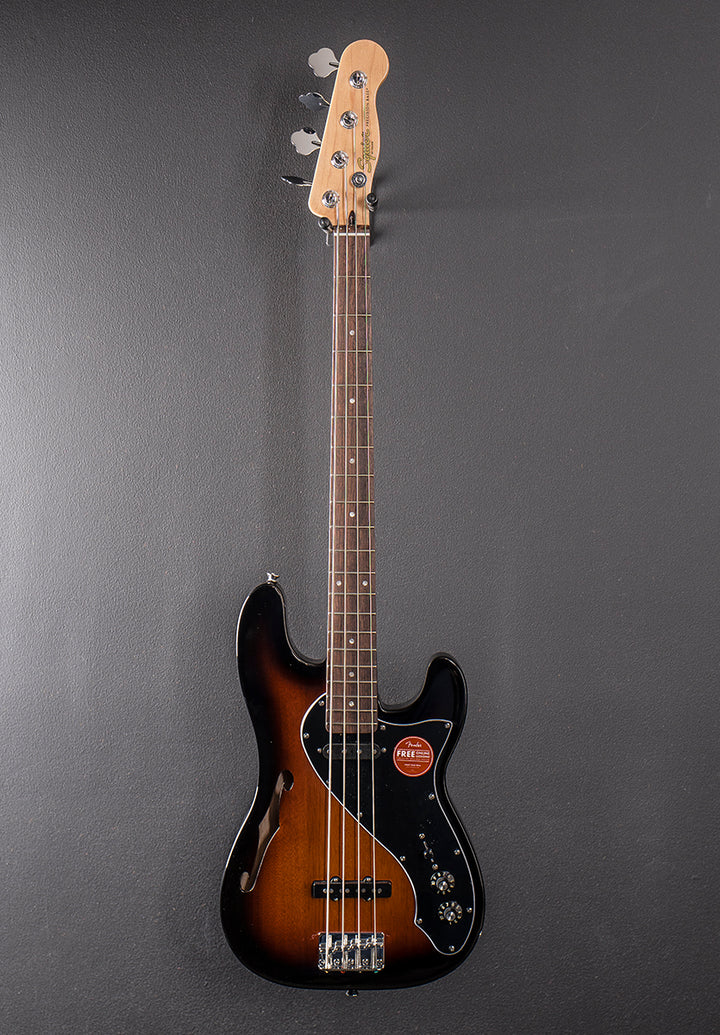 Paranormal Precision Bass Thinline SJ - 3 Color Sunburst w/Indian Laurel