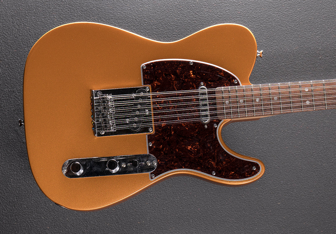 Paranormal Troy Van Leeuwen Telecaster XII - Copper Age