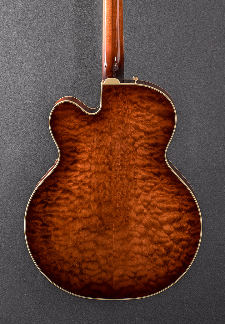G6136TGQM-59 Limited Edition Quilt Classic Falcon w/Bigsby - Forge Glow