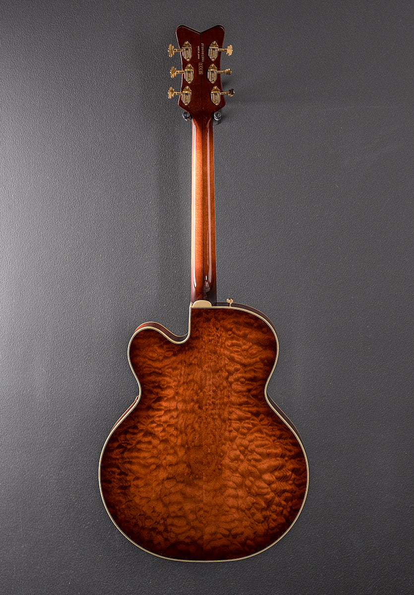 G6136TGQM-59 Limited Edition Quilt Classic Falcon w/Bigsby - Forge Glow