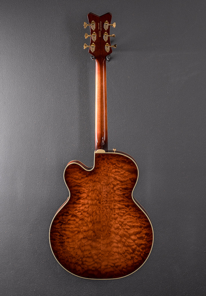 G6136TGQM-59 Limited Edition Quilt Classic Falcon w/Bigsby - Forge Glow