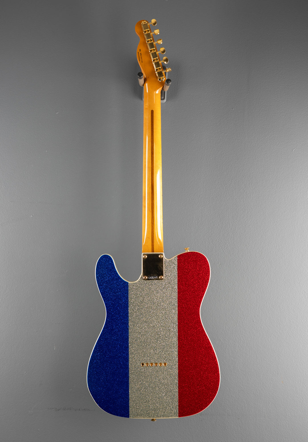 Buck Owens Telecaster - Red, Silver and Blue Sparkle