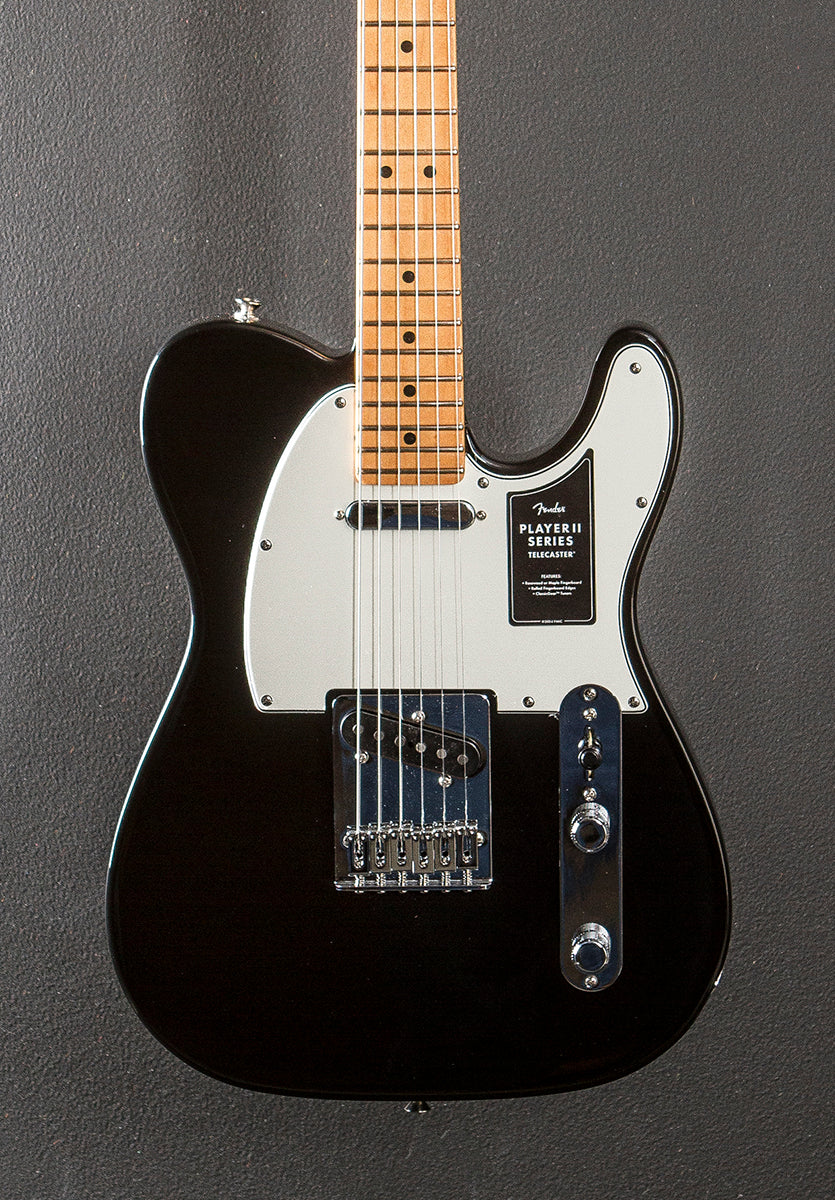 Player II Telecaster - Black w/Maple