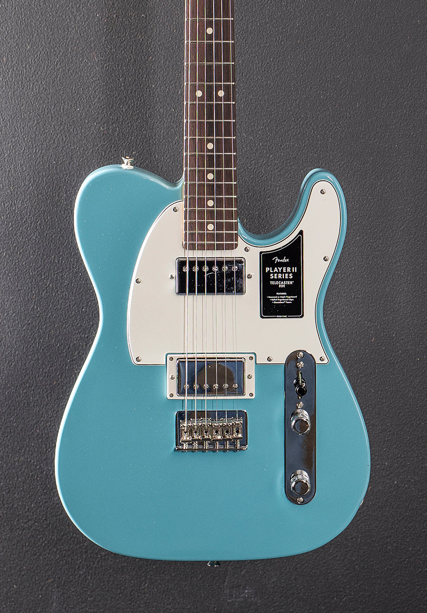 Player II Telecaster HH - Aquatone Blue w/Rosewood