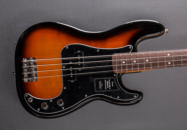 Player II Precision Bass - 3 Color Sunburst w/Rosewood