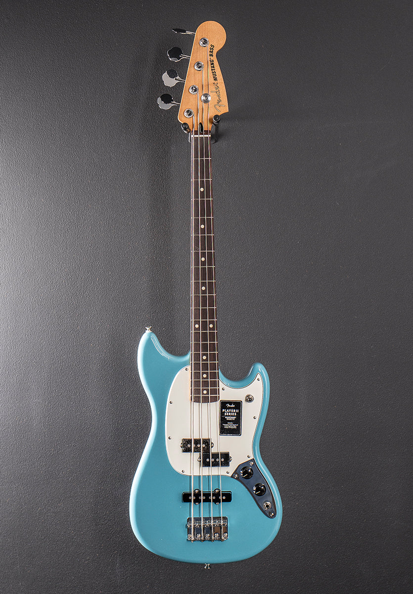 Player II Mustang Bass PJ - Aquatone Blue w/Rosewood