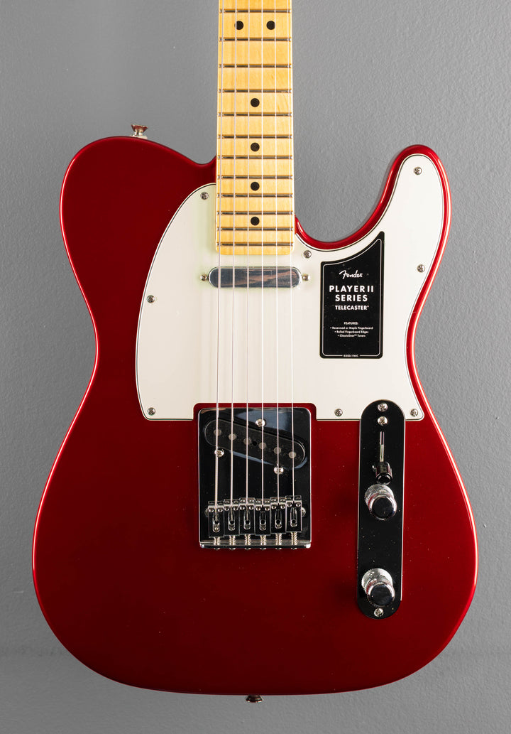 75th Anniversary Player II Telecaster - Candy Apple Red