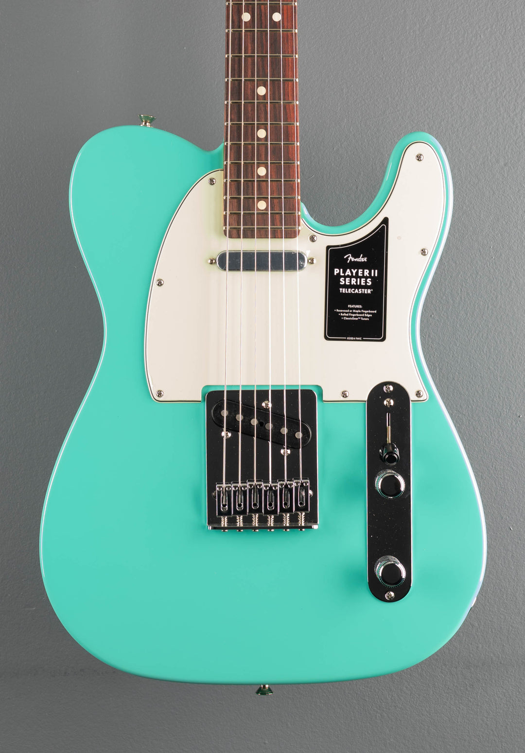 75th Anniversary Player II Telecaster - Seafoam Green