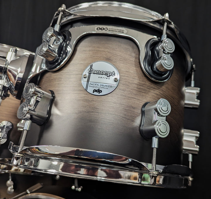 Concept Maple 7-Piece Shell Pack Charcoal Satin Burst