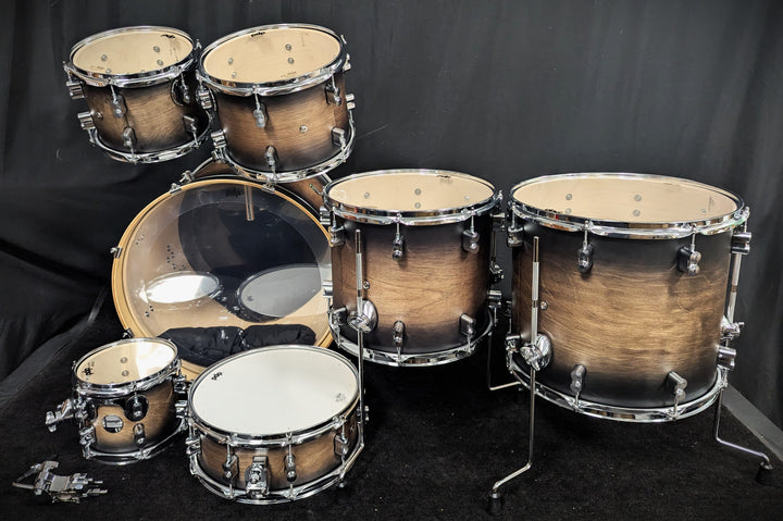 Concept Maple 7-Piece Shell Pack Charcoal Satin Burst