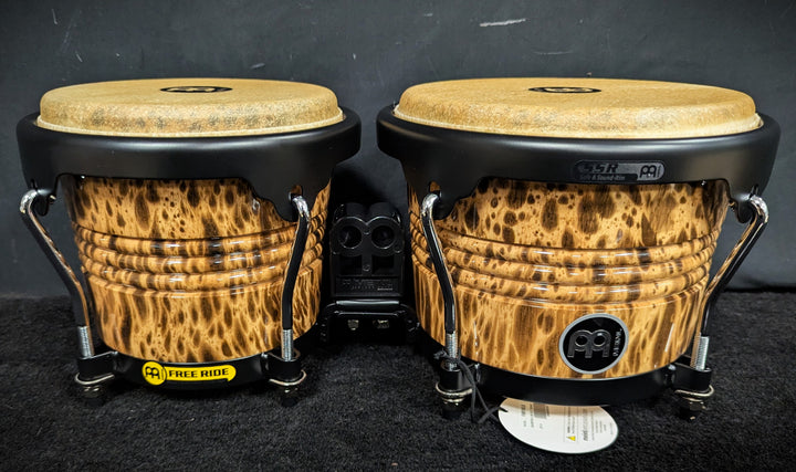 Marathon Designer Series Wood Bongo - Leopard Burl