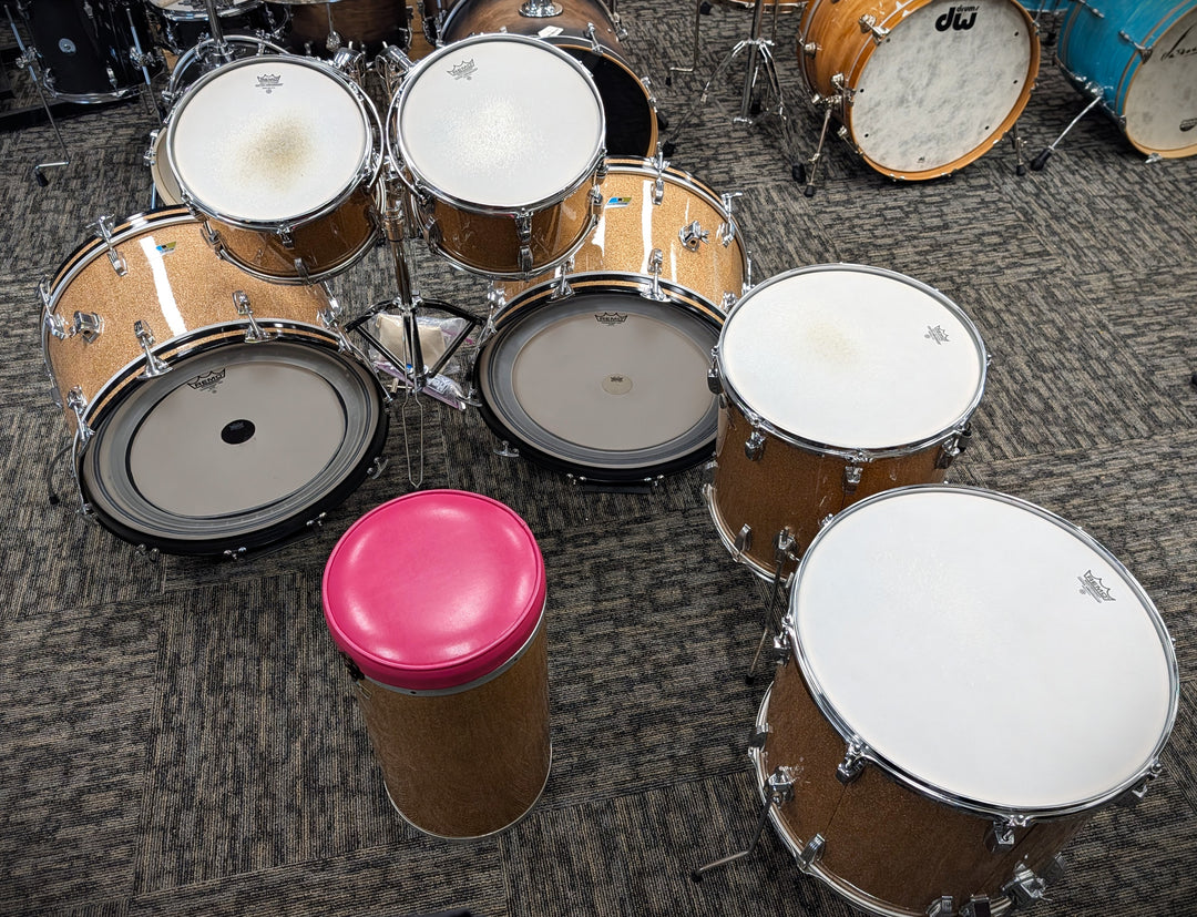 "Blue Note Outfit" 7-Piece Shell Pack - Vintage late 1960s LOCAL PICKUP ONLY