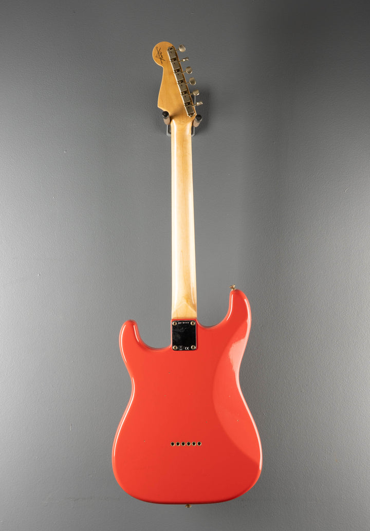 1960 Journeyman Relic Hardtail Stratocaster - Fiesta Red