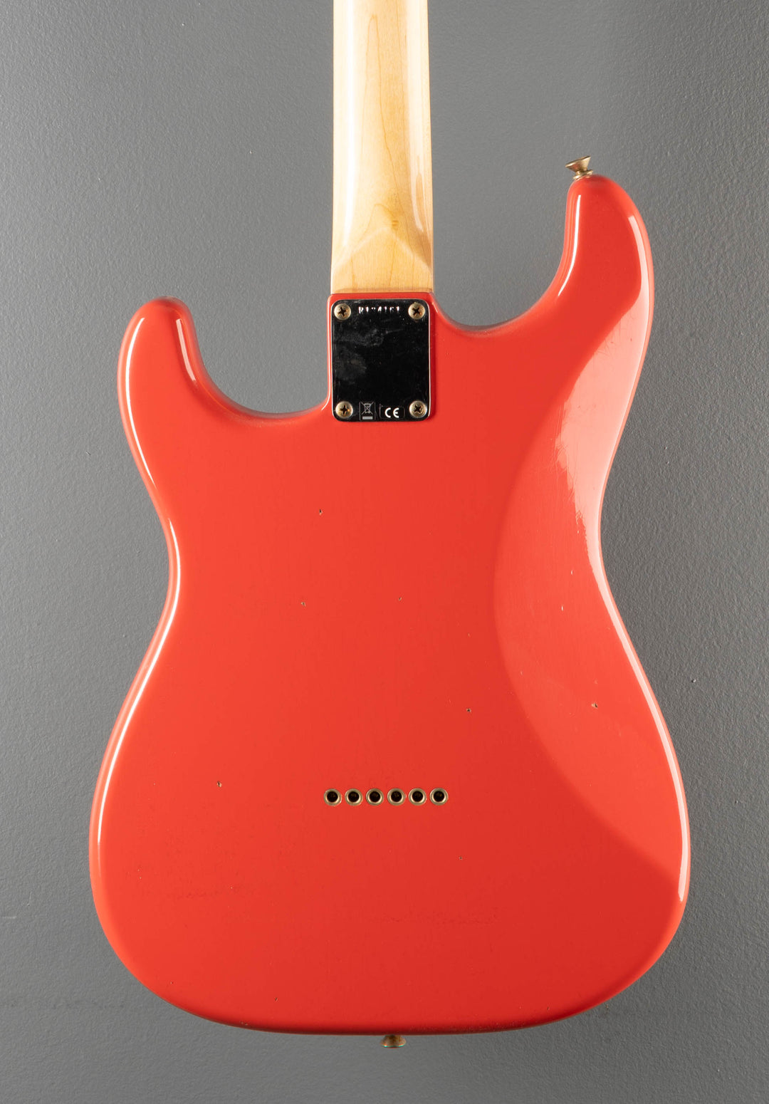 1960 Journeyman Relic Hardtail Stratocaster - Fiesta Red