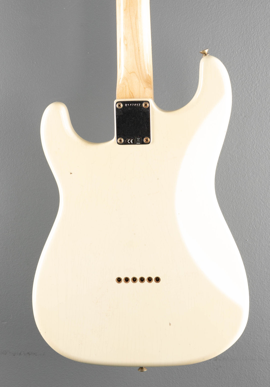 1960 Journeyman Relic Hardtail Stratocaster - Aged Olympic White