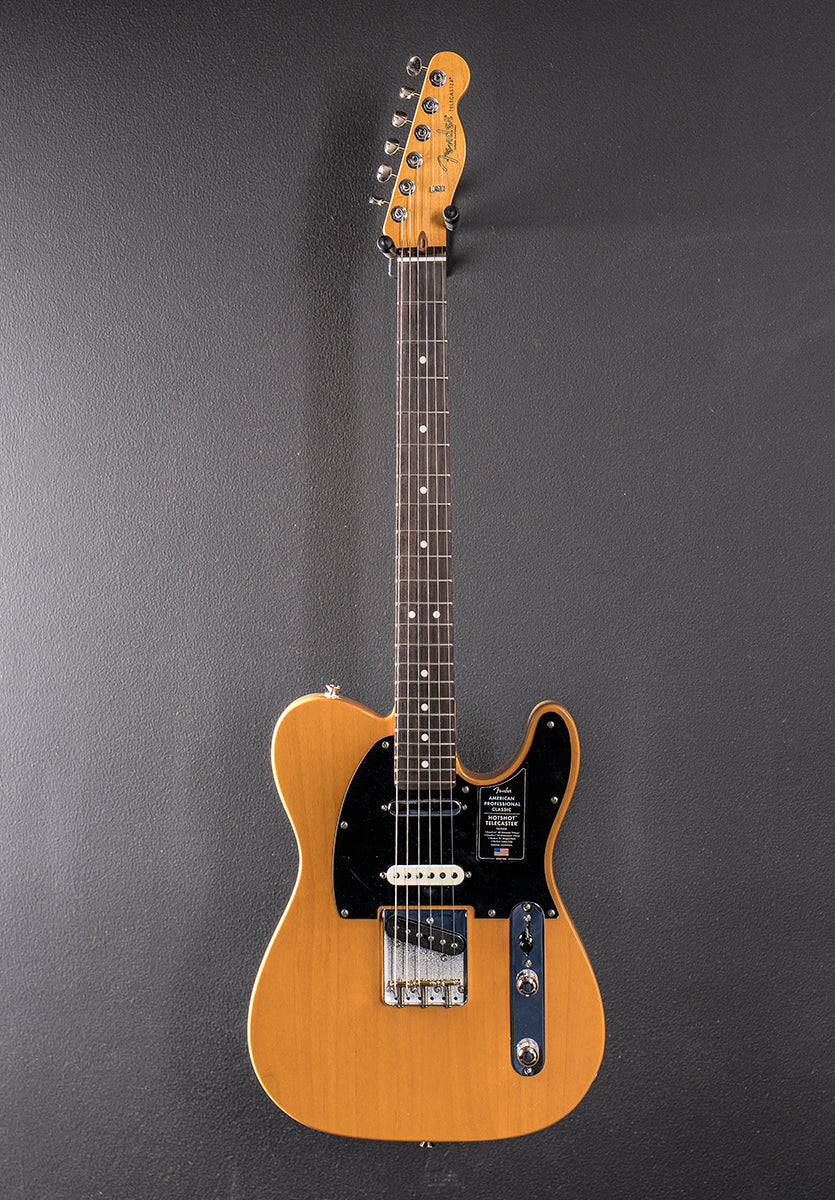 American Professional Classic Hotshot Telecaster - Butterscotch Blonde w/Rosewood