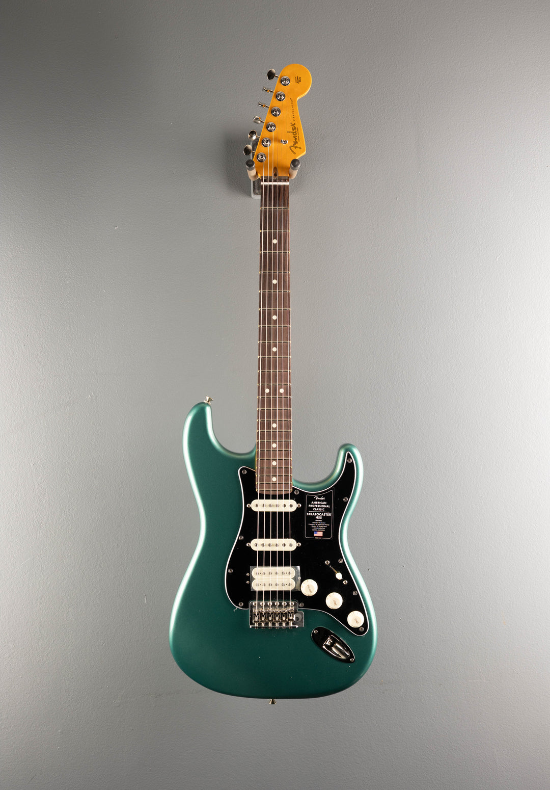 American Professional Classic Stratocaster HSS - Faded Sherwood Green Metallic