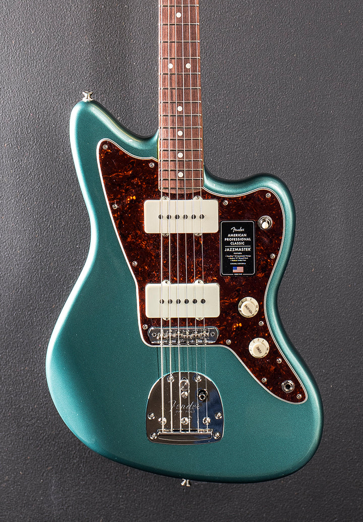 American Professional Classic Jazzmaster - Faded Sherwood Green Metallic
