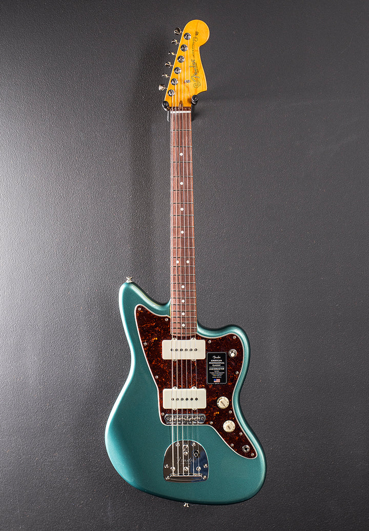 American Professional Classic Jazzmaster - Faded Sherwood Green Metallic