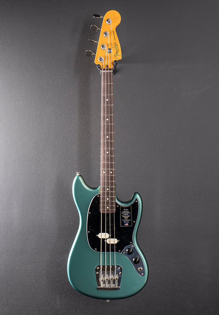 American Professional Classic Mustang Bass - Faded Sherwood Green Metallic