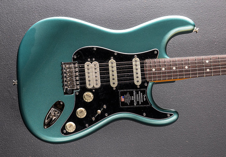 American Professional Classic Stratocaster HSS - Faded Sherwood Green Metallic