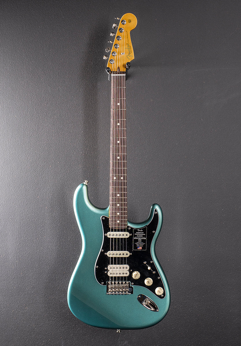 American Professional Classic Stratocaster HSS - Faded Sherwood Green Metallic